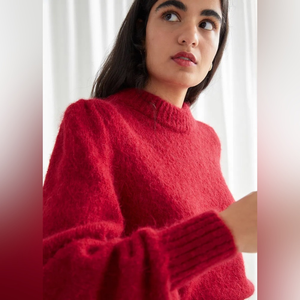 &Other Stories Alpaca Blend Knit Sweater Size Small